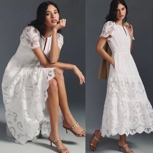 Anthropologie somerset lace dress